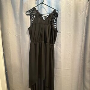Black Hi-Low dress